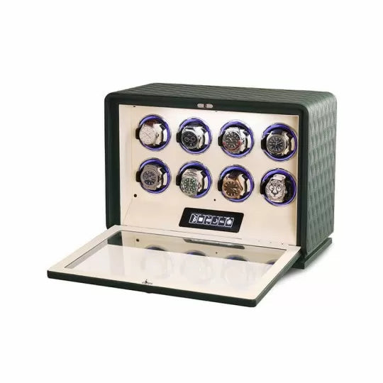 Remontoir Montre Automatique 8 Montres – Cuir – Silencieux