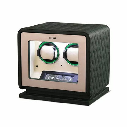 Remontoir Montre Automatique 2 Montres – Cuir – Silencieux
