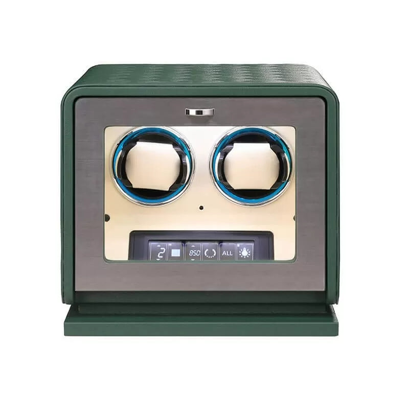 Remontoir Montre Automatique 2 Montres – Cuir – Silencieux