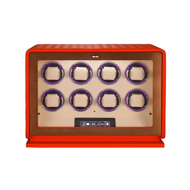 Remontoir Montre Automatique 8 Montres – Cuir – Silencieux