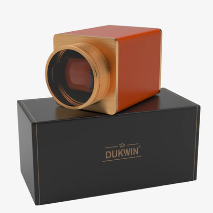 Automatic Watch Winder The Unique - Ultra-quiet matte black automatic watch case with Mabuchi motor