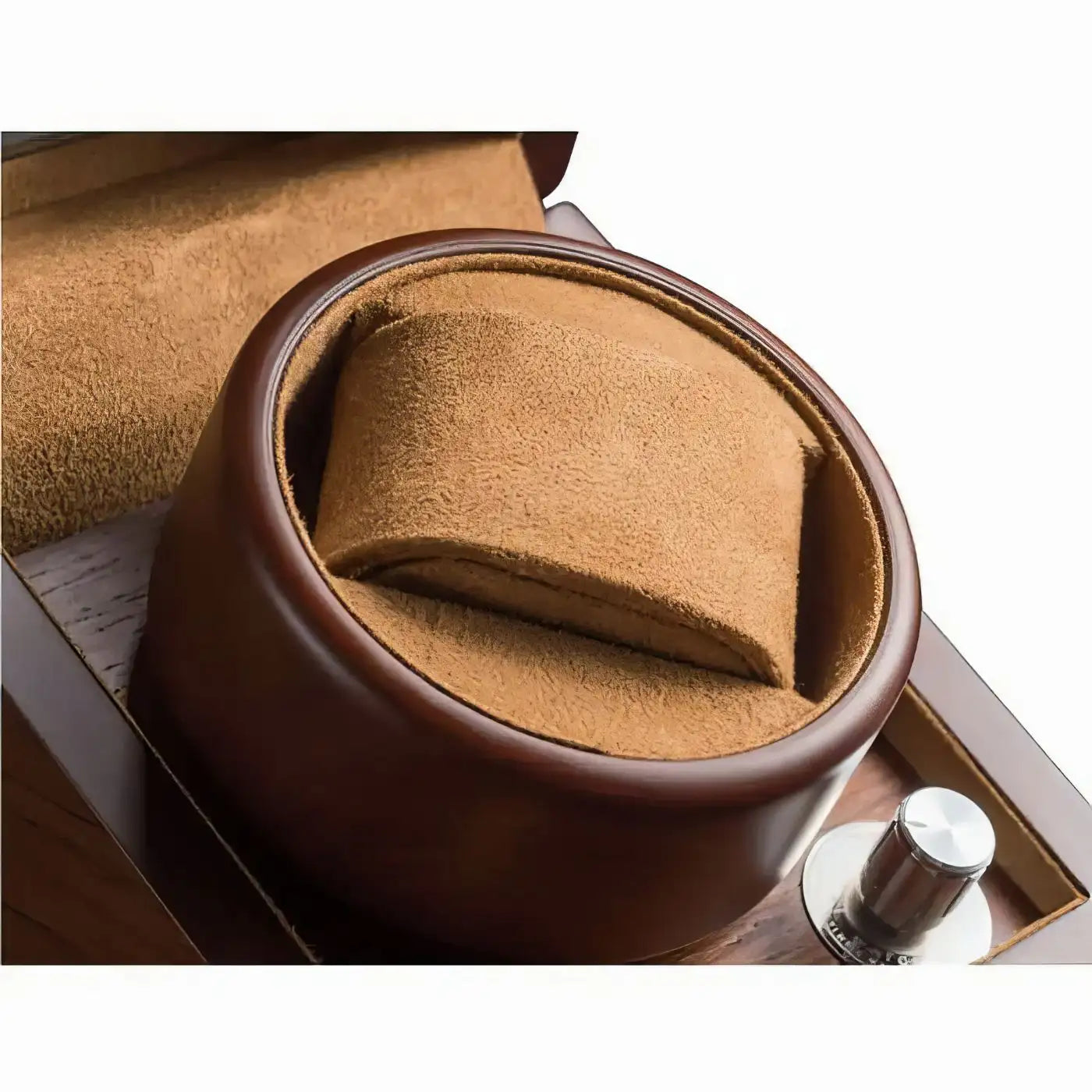 Single Automatic Watch Winder in Oak Wood - Silent - Mabuchi Motor - Premium Wooden Watch Winder