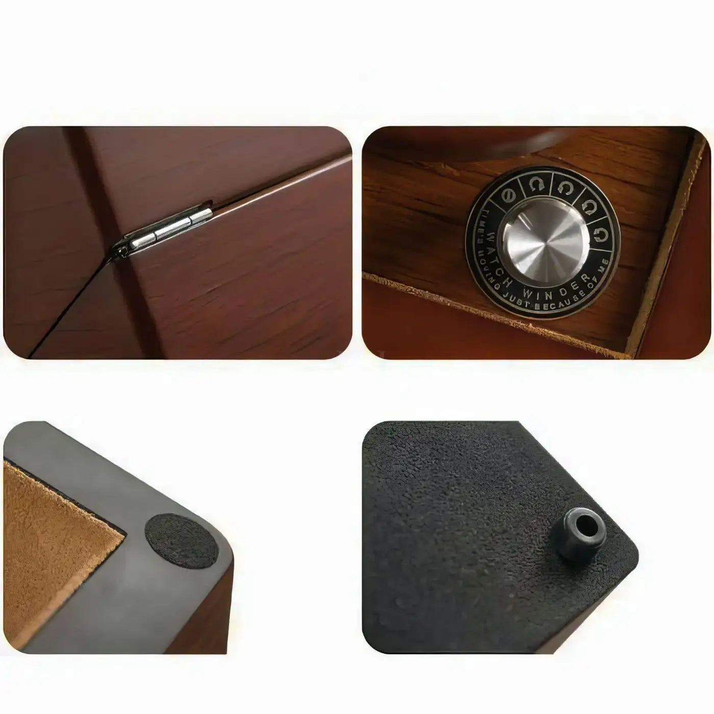 Single Automatic Watch Winder in Oak Wood - Silent - Mabuchi Motor - Premium Wooden Watch Winder