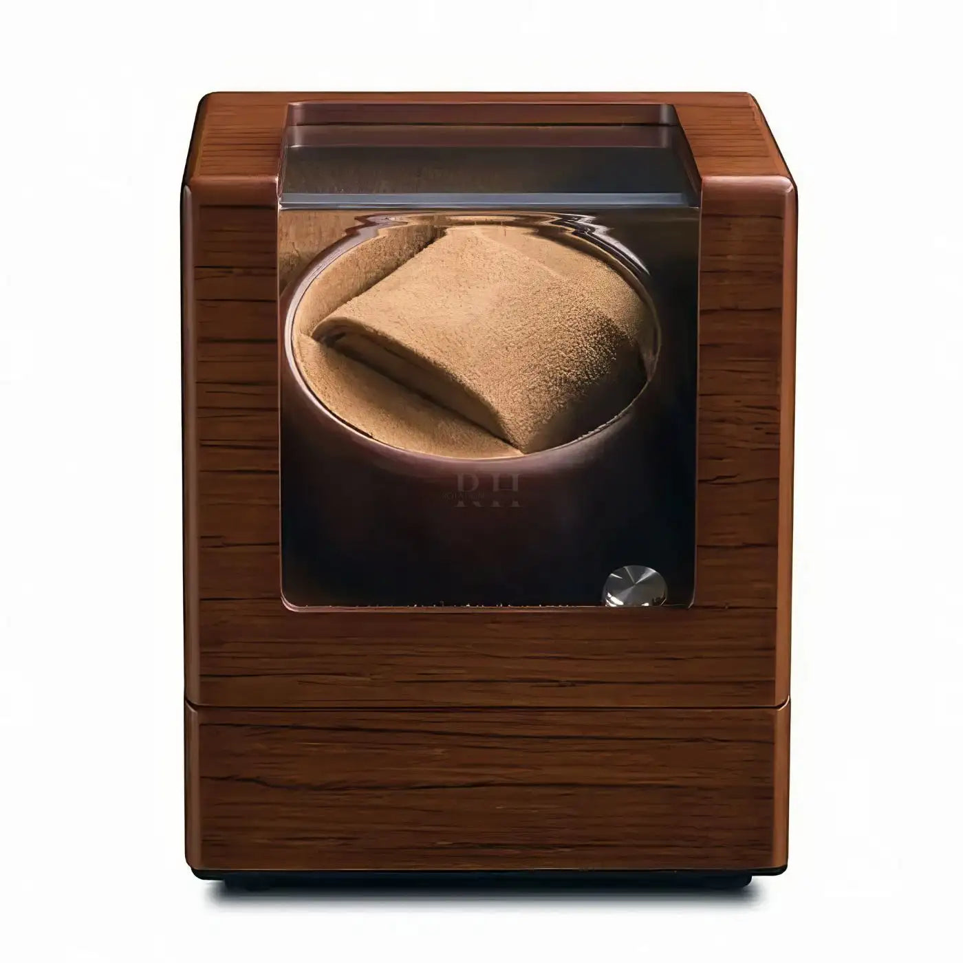 Single Automatic Watch Winder in Oak Wood - Silent - Mabuchi Motor - Premium Wooden Watch Winder