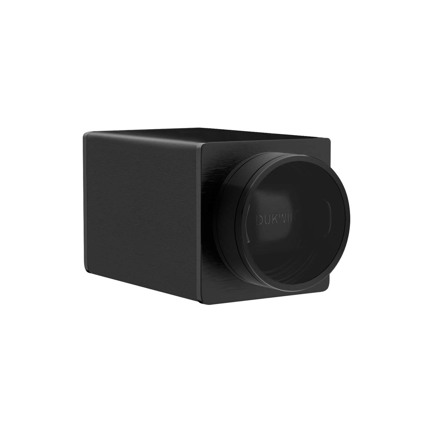 Automatik Uhrenbeweger 1 Uhr - Extrem Leiser Premium Uhrenbeweger für Rolex & Mechanische Uhren, Veganes Leder (Midnight Black)