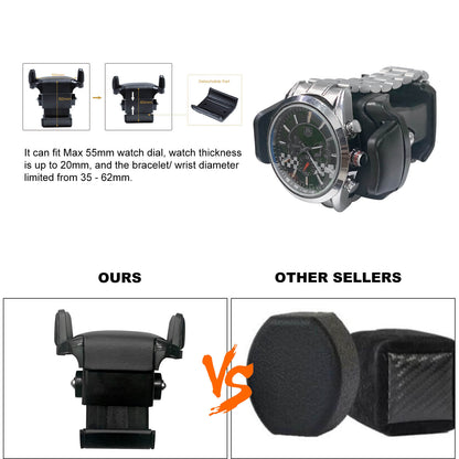 Uhrenbeweger 1 Uhr für Automatikuhren – Obsidian Schwarz Kollektion