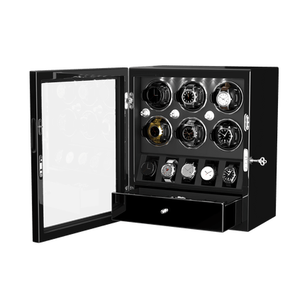 Uhrenbeweger 6 Uhren mit Display für 5 Automatikuhren